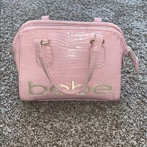 Pink Bebe mini hand bag